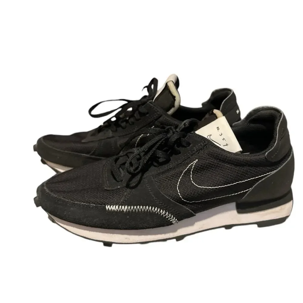 Nike Daybreak Type N. 354 Black Runners Black Swoosh Sneakers 8